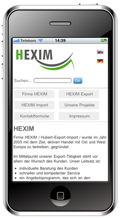 HEXIM Export-Import