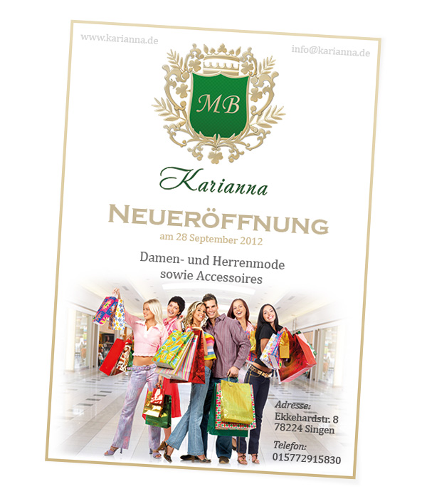 Логотип и фирменный стиль для фирмы «Karianna»